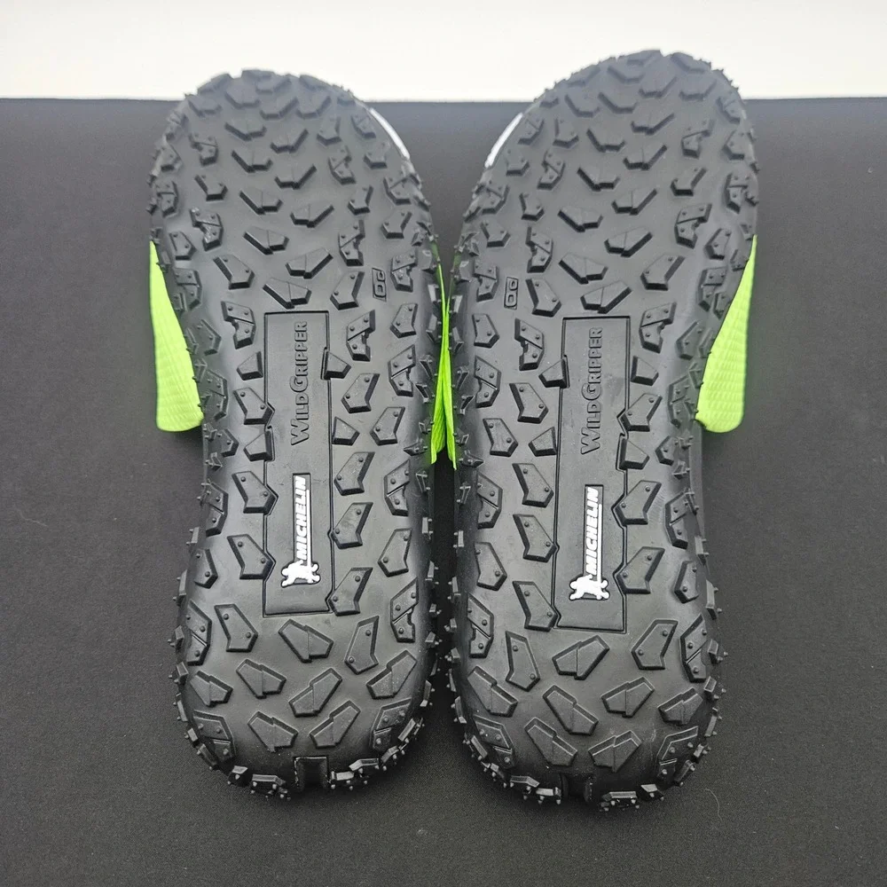 Under‎ Armour Project Rock SL 2.0 Mens Sz 13 Lime Green Black Slides 3025237-302